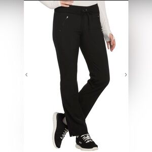 Women's Cherokee Infinity CK100a Scrub Pants Black, Size Medium